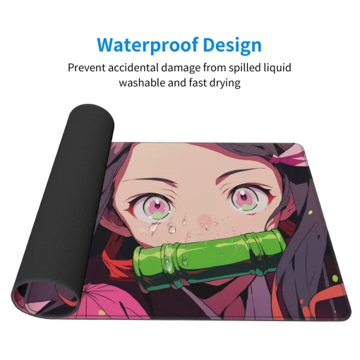 Nezuko Mouse Pad & Desk Mat - Image 3
