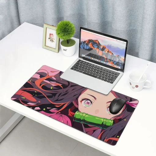 Nezuko Mouse Pad & Desk Mat - Image 6
