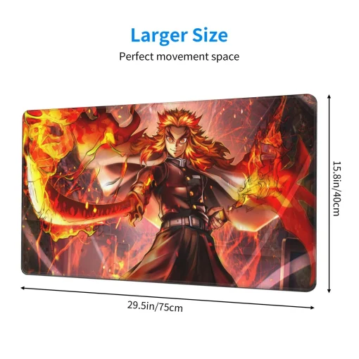 Rengoku Mouse Pad & Desk Mat - Image 2