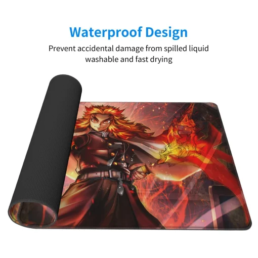 Rengoku Mouse Pad & Desk Mat - Image 3