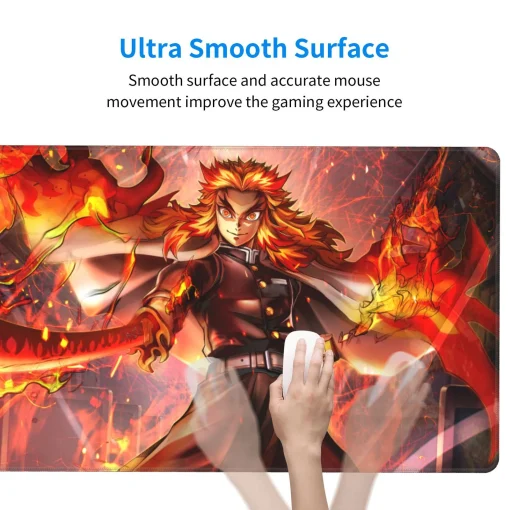 Rengoku Mouse Pad & Desk Mat - Image 4