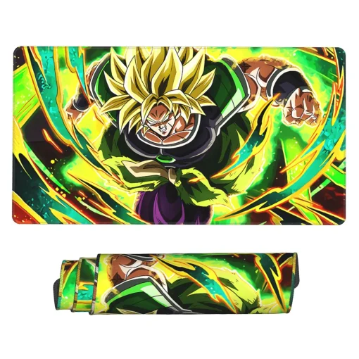 This Broly mouse pad is an epic Dragon Ball desk mat, ideal for otaku bedrooms, gaming setups, or anime fan collections. A powerful gift for DB lovers.