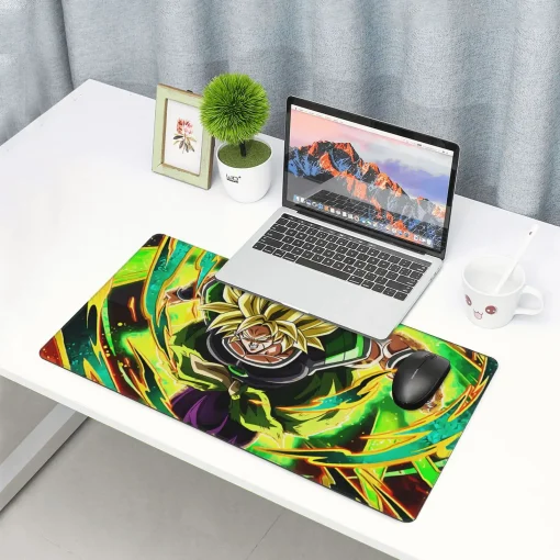 Broly Mouse Pad & Desk Mat - Image 6