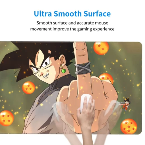 Goku Black Mouse Pad & Desk Mat - Image 4