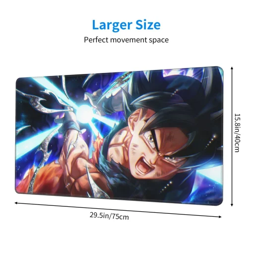Goku Mouse Pad & Desk Mat - Image 2