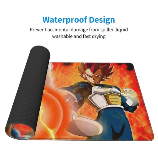Vegeta Mouse Pad & Desk Mat - Image 3