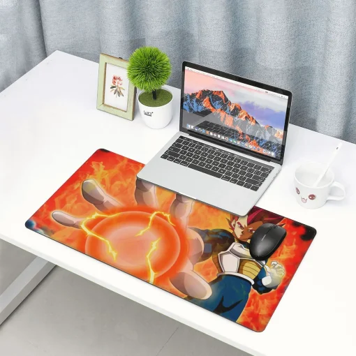 Vegeta Mouse Pad & Desk Mat - Image 6