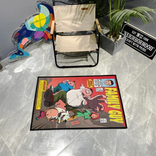 FG Comic Cover Rug – Unique Cartoon Floor Mat for Fans or Gift - Image 3