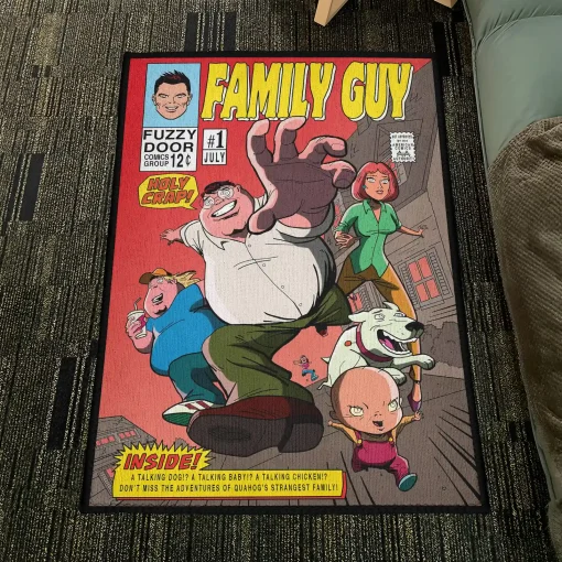 FG Comic Cover Rug – Unique Cartoon Floor Mat for Fans or Gift - Image 4
