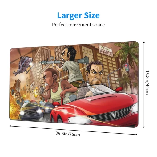 GTA Mouse Pad & Desk Mat - Image 2