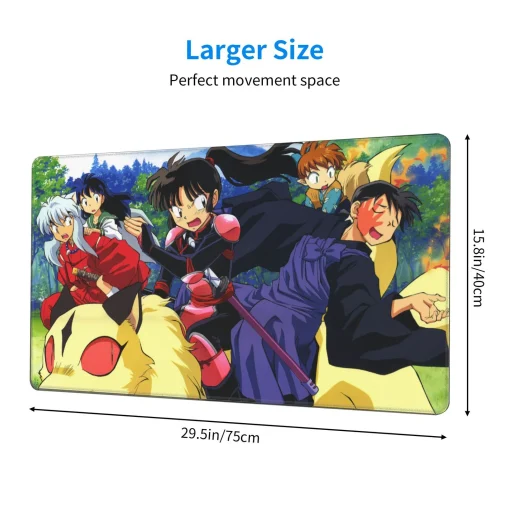 Inuyasha Mouse Pad & Desk Mat - Image 2