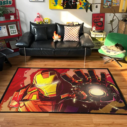 IM Rug – Cool Marvel Carpet for Gaming Room or Superhero Fan Decor - Image 2