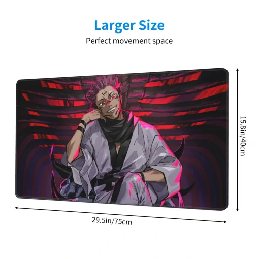 Sukuna Mouse Pad & Desk Mat - Image 2