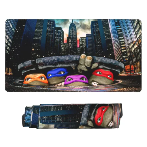 This Ninja Turtle mouse pad is a fun cartoon-themed desk mat, ideal for kids’ rooms, gaming desks, or fan setups. Perfect for collectors and fans of the turtles.