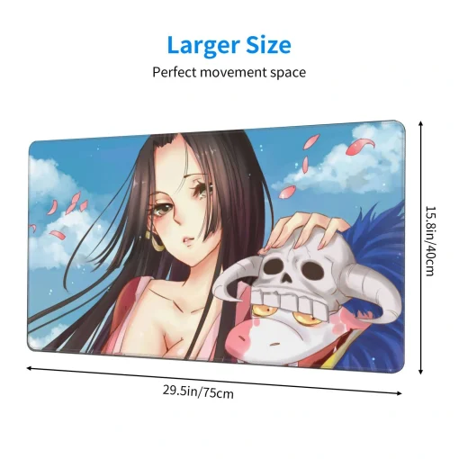 Boa Hancock Mouse Pad & Desk Mat - Image 2