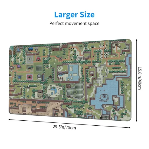 Kanto Region Map Mouse Pad & Desk Mat - Image 2