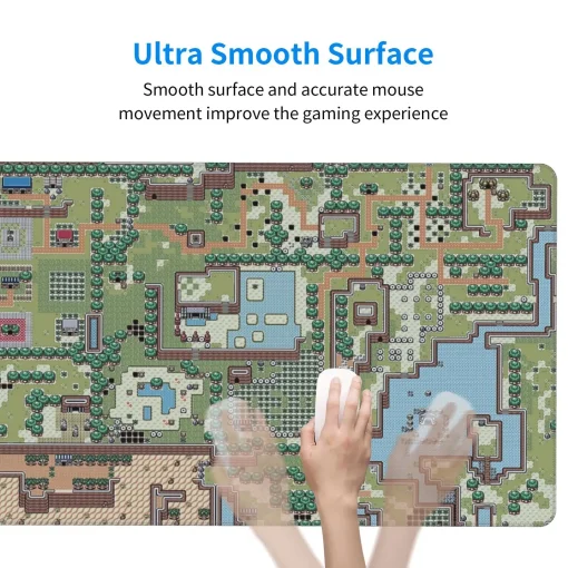Kanto Region Map Mouse Pad & Desk Mat - Image 4