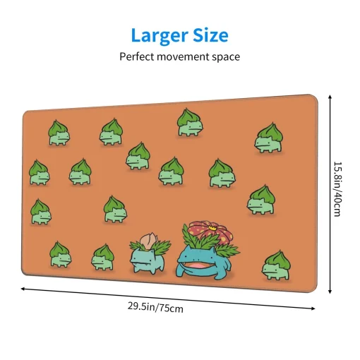Bulbasaur Mouse Pad & Desk Mat - Image 2
