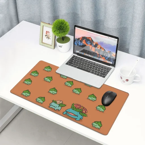 Bulbasaur Mouse Pad & Desk Mat - Image 6