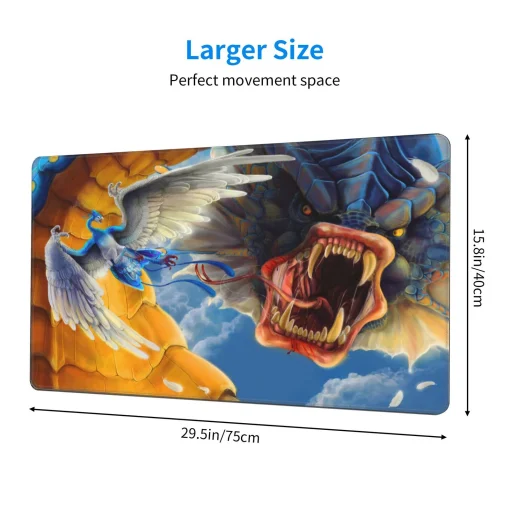 Gyarados Mouse Pad & Desk Mat - Image 2