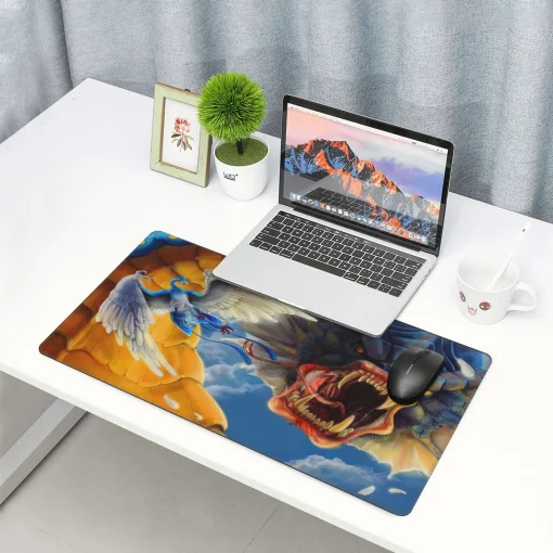 Gyarados Mouse Pad & Desk Mat - Image 6