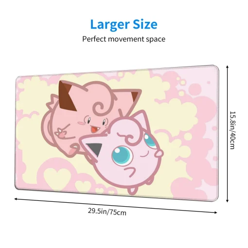 Jigglypuff Mouse Pad & Desk Mat - Image 2