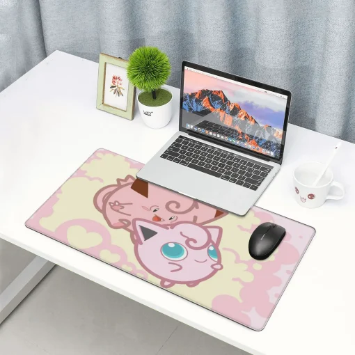 Jigglypuff Mouse Pad & Desk Mat - Image 6