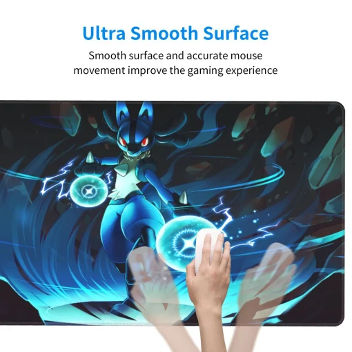 Lucario Mouse Pad & Desk Mat - Image 4