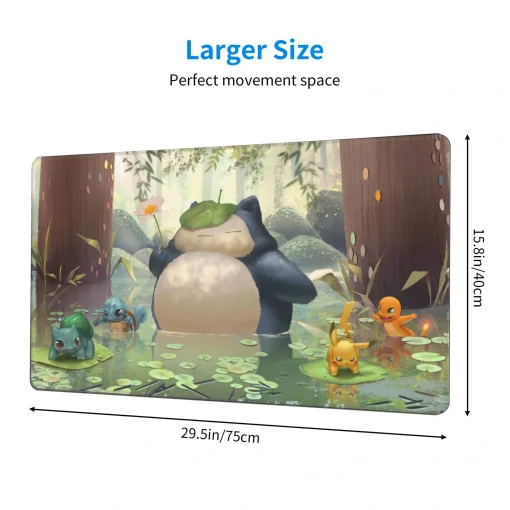 Snorlax Mouse Pad & Desk Mat - Image 2