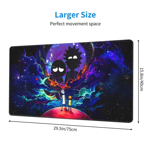 Rick Mouse Pad & Desk Mat - Image 2