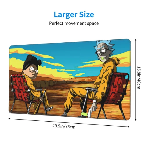 Rick Breaking Bad Mouse Pad & Desk Mat - Image 2