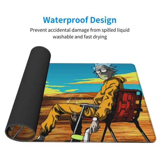 Rick Breaking Bad Mouse Pad & Desk Mat - Image 3