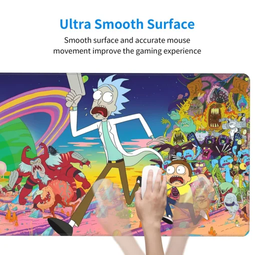 Rick Morty Mouse Pad & Desk Mat - Image 4
