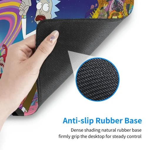 Rick Morty Mouse Pad & Desk Mat - Image 5