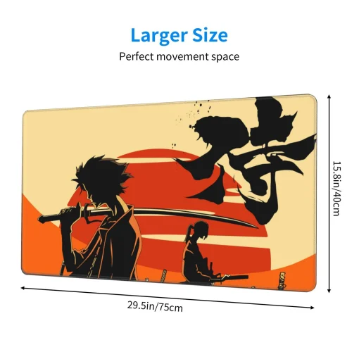 Samurai Champloo Mouse Pad & Desk Mat - Image 2
