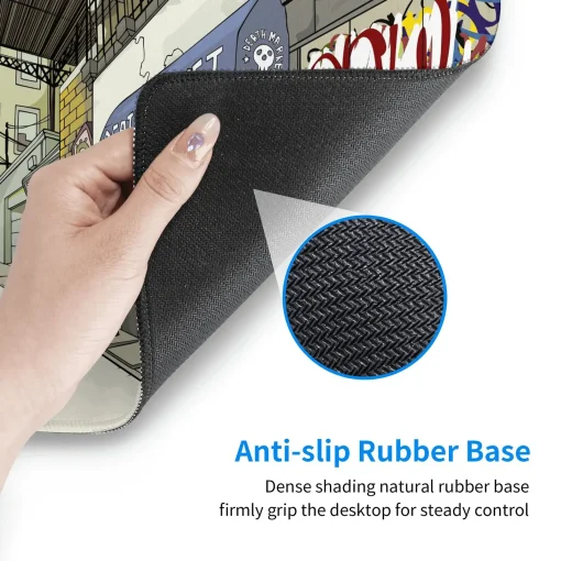 Eater Mouse Pad & Desk Mat - A - Image 5