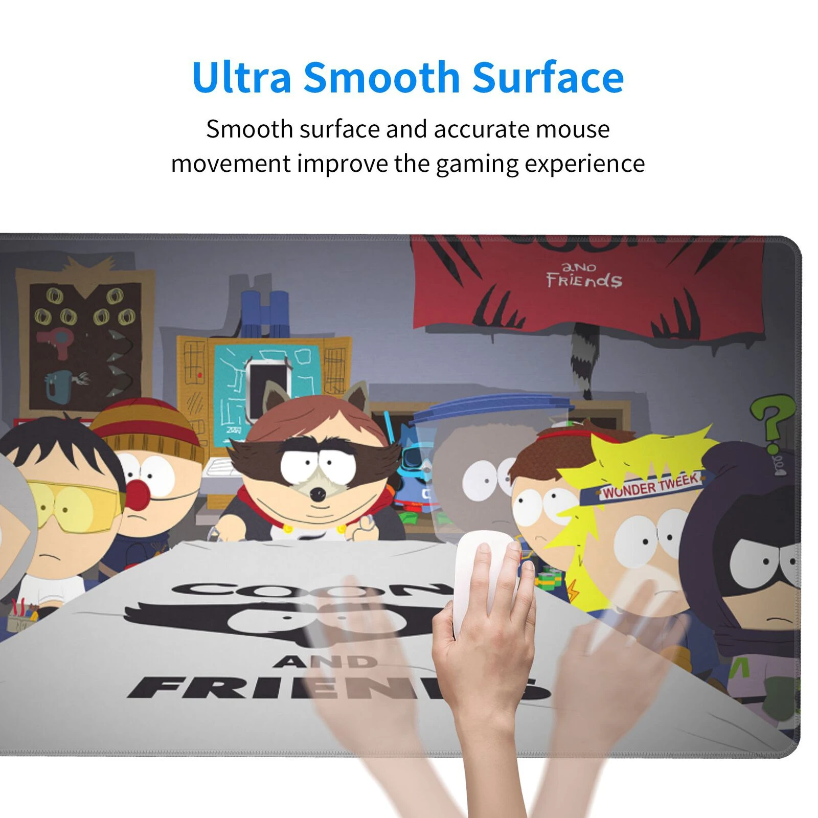 S Park Mouse Pad & Desk Mat - C - Image 4