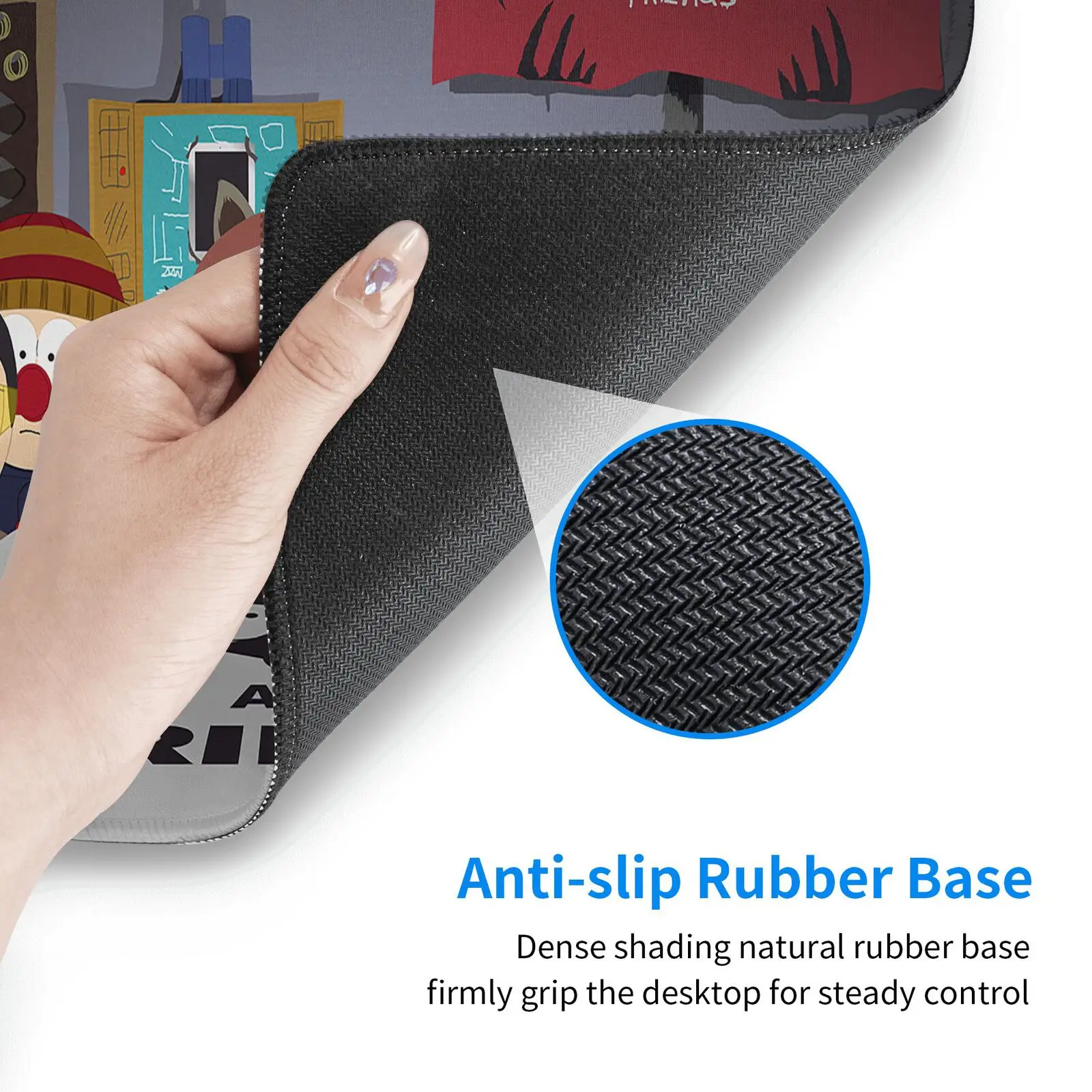 S Park Mouse Pad & Desk Mat - C - Image 5