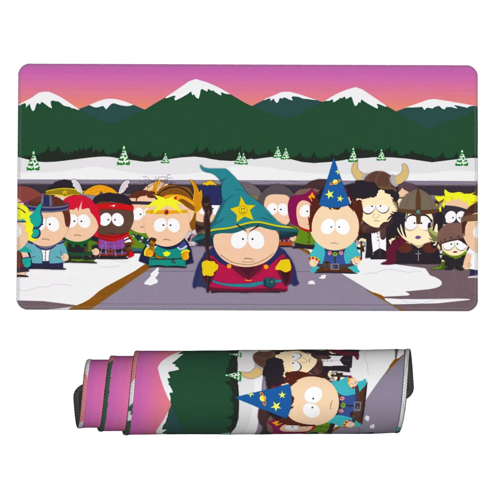 This South Park mouse pad (Style B) is a fun cartoon-inspired desk mat, ideal for kids’ rooms, gaming desks, or themed setups. A quirky gift for fans.