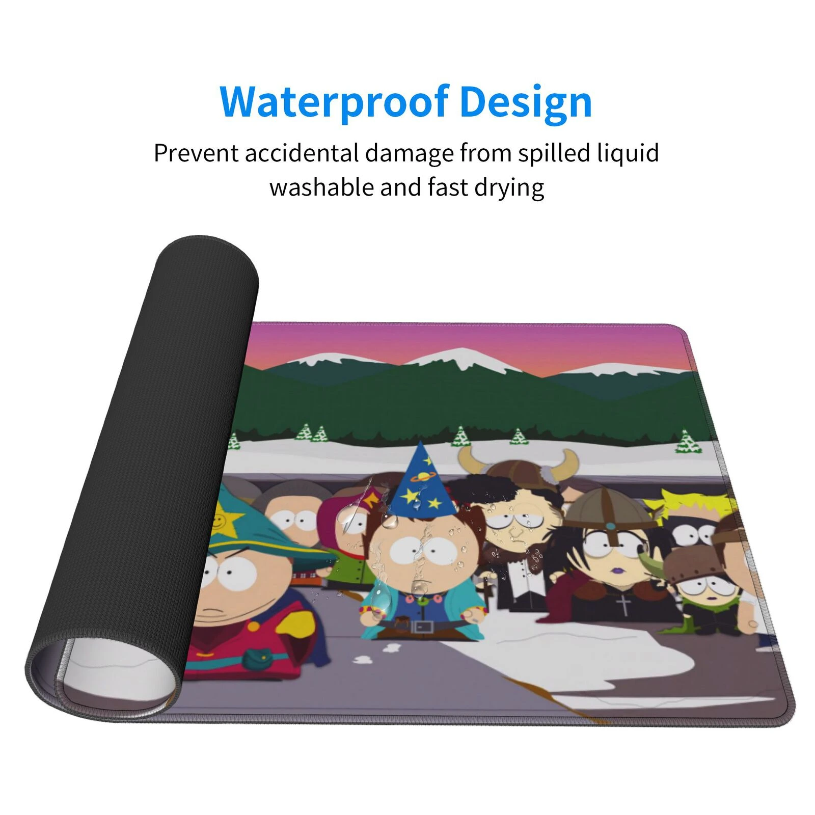 S Park Mouse Pad & Desk Mat - B - Image 4