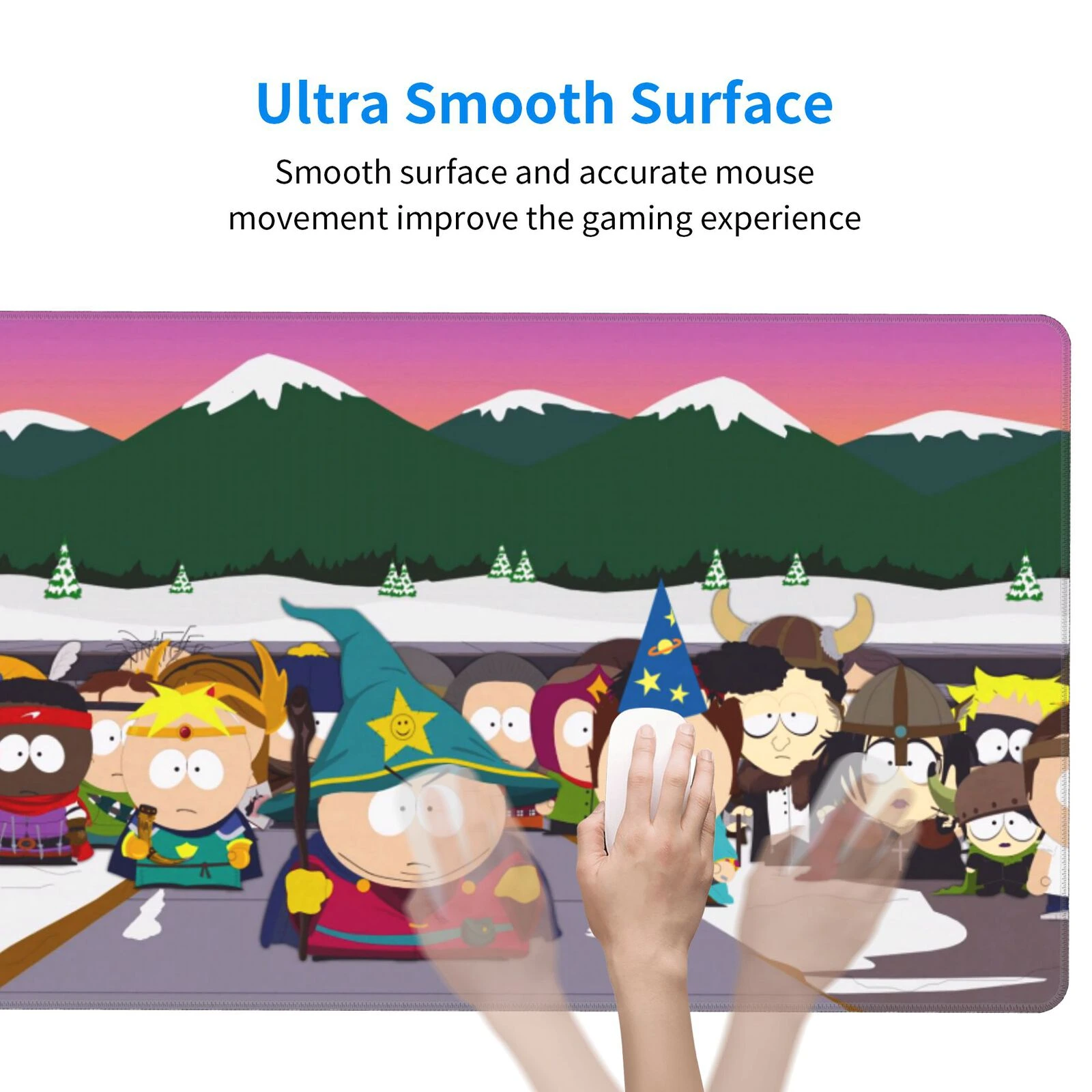 S Park Mouse Pad & Desk Mat - B - Image 5