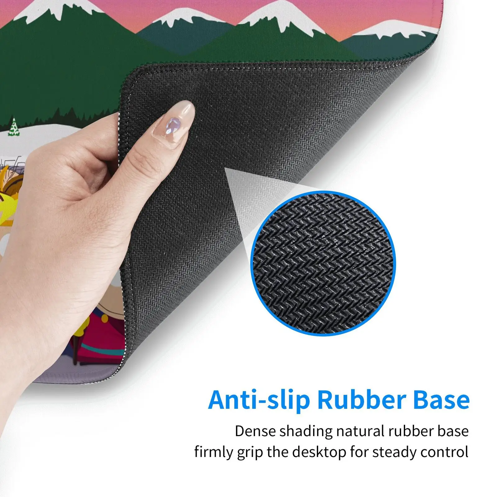 S Park Mouse Pad & Desk Mat - B - Image 6