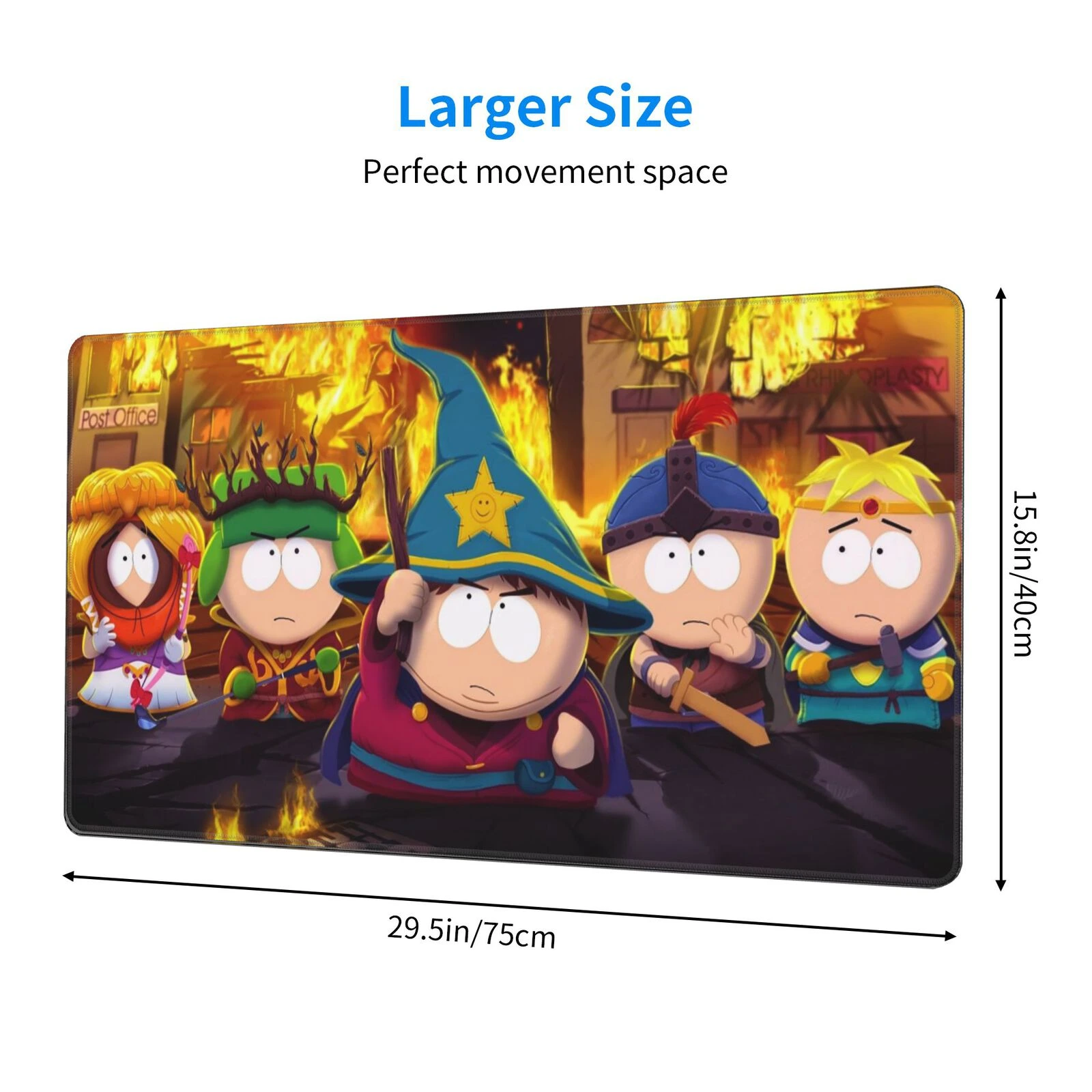 S Park Mouse Pad & Desk Mat - D - Image 2