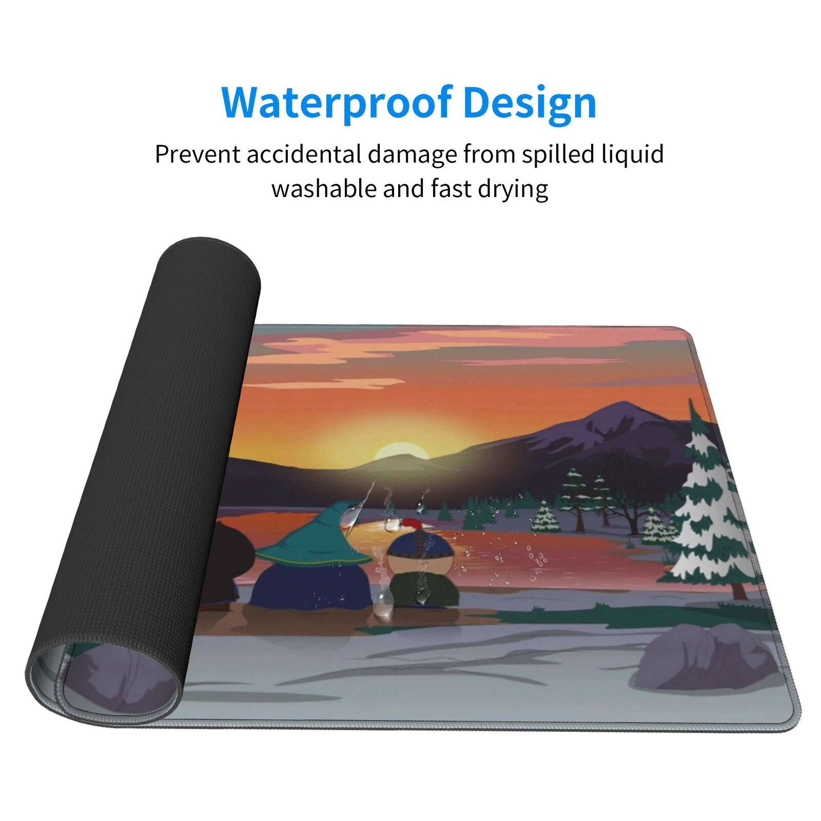 S Park Mouse Pad & Desk Mat - A - Image 3