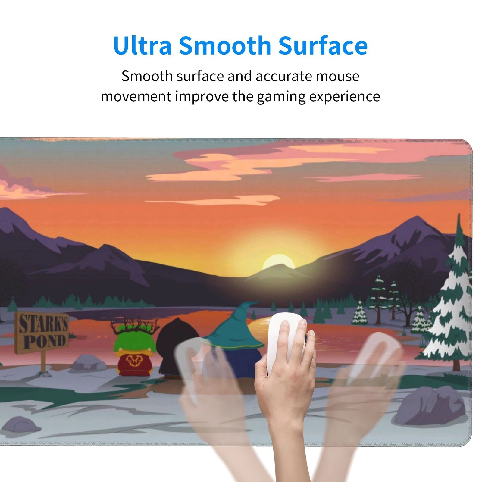 S Park Mouse Pad & Desk Mat - A - Image 4