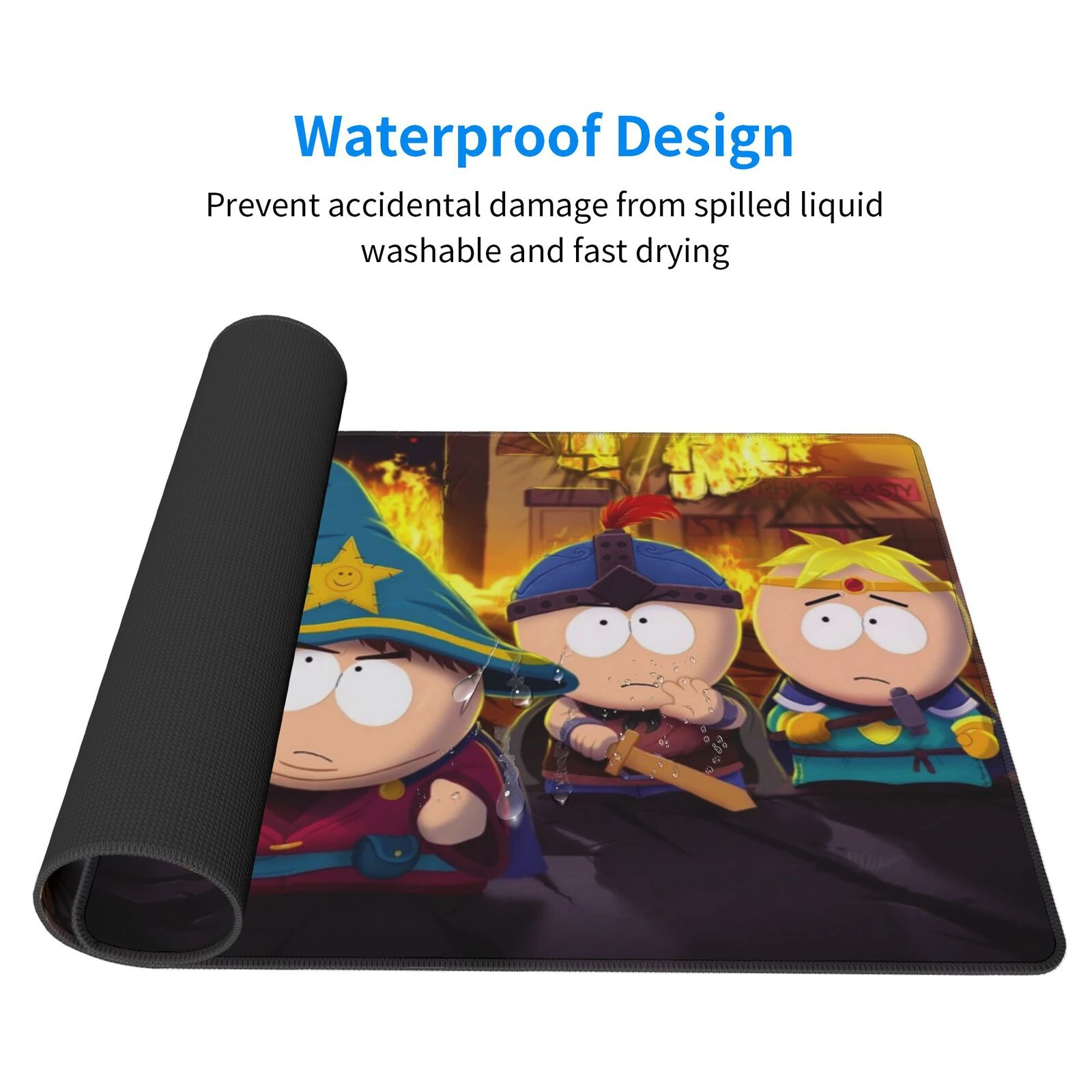 S Park Mouse Pad & Desk Mat - D - Image 3