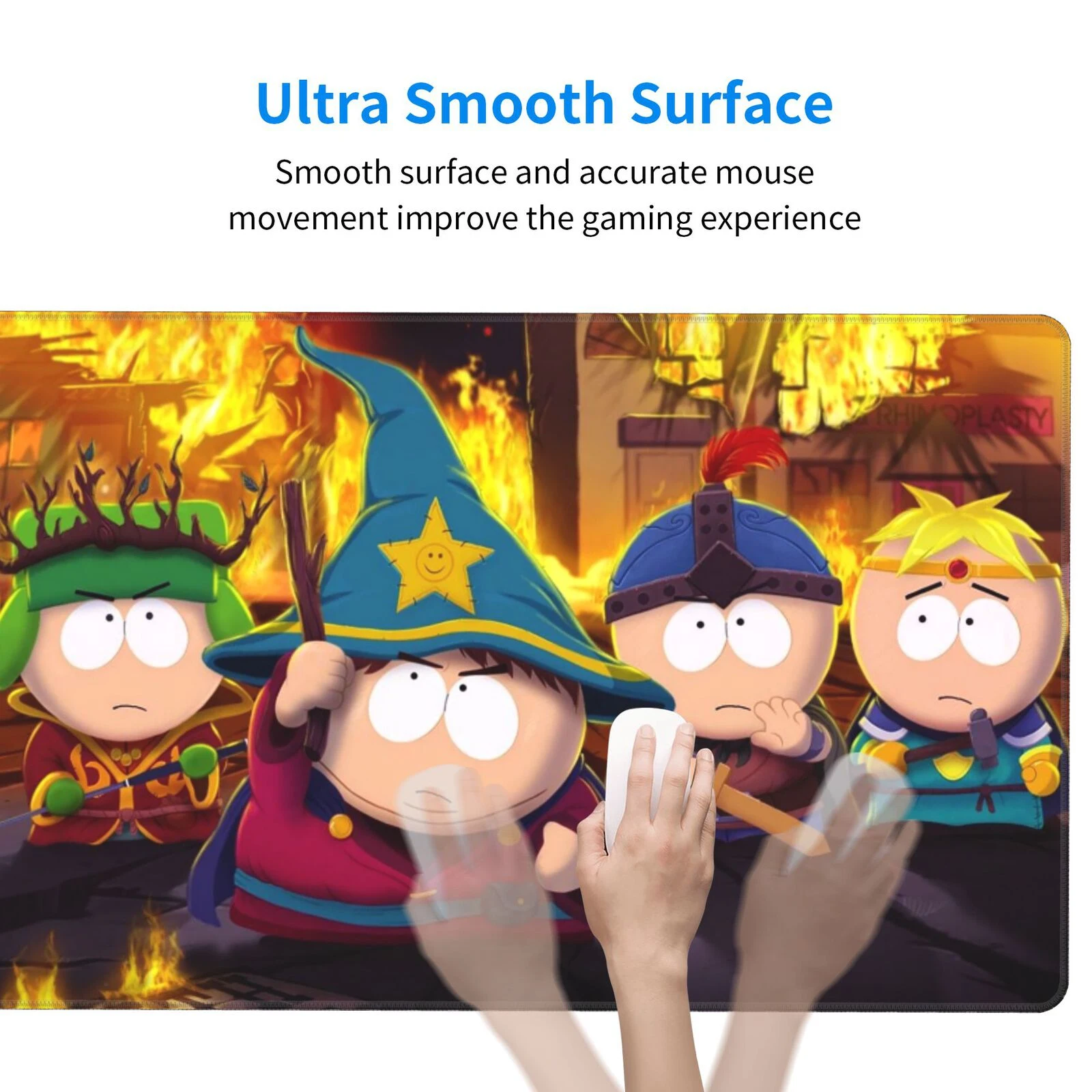 S Park Mouse Pad & Desk Mat - D - Image 4