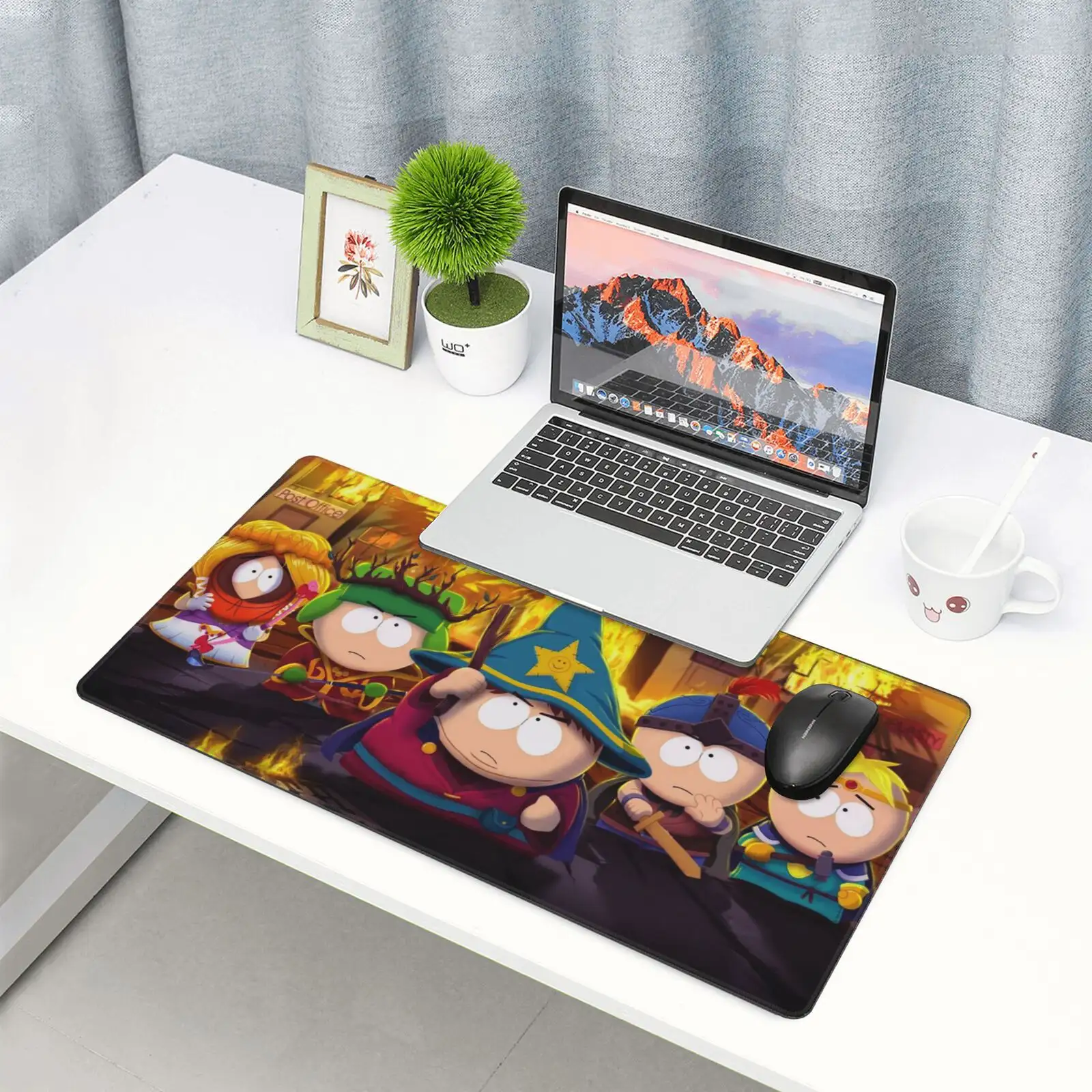 S Park Mouse Pad & Desk Mat - D - Image 6