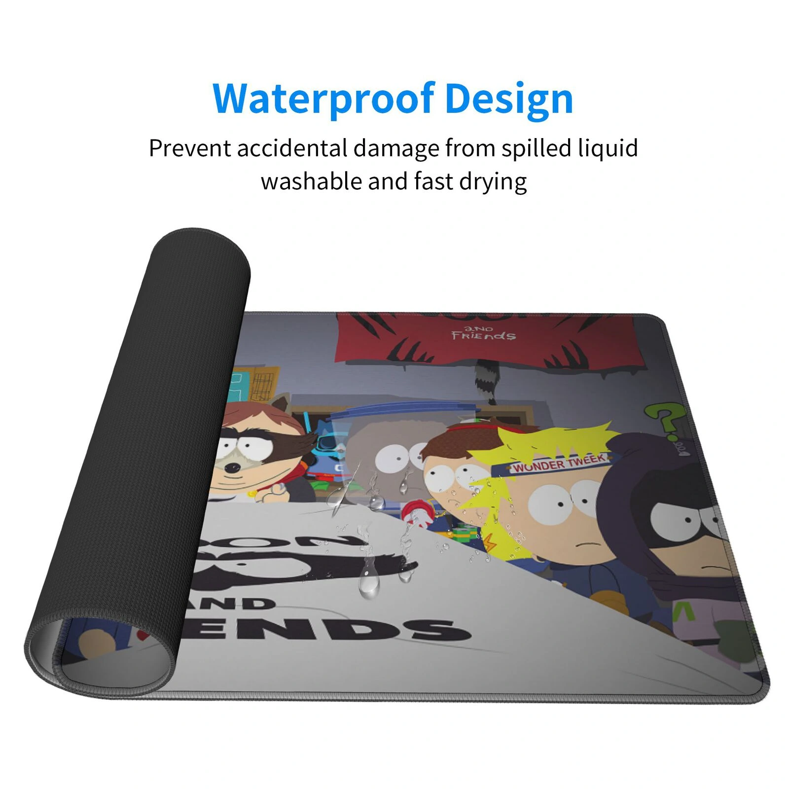 S Park Mouse Pad & Desk Mat - C - Image 3