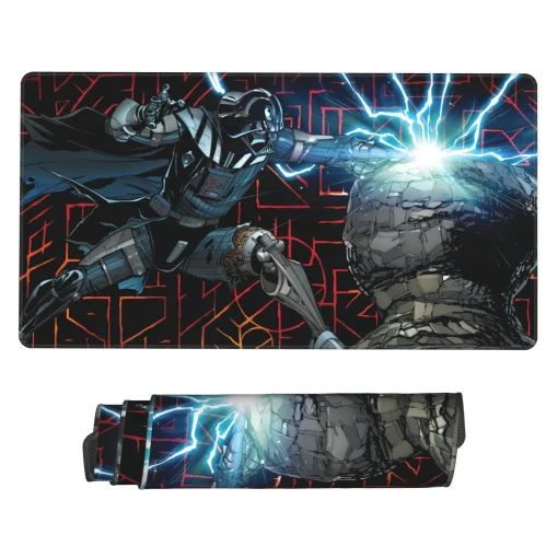 This Darth Vader mouse pad is an epic villain-themed desk mat, perfect for gaming rooms, otaku setups, or collector spaces. A great gift for Star Wars fans.